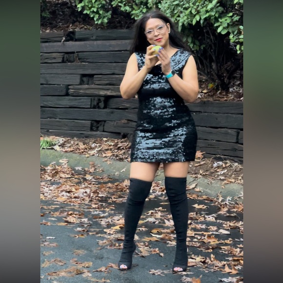 Gianvito Rossi Shoes - Gianvito Rossi Gotham Cuissard Peep Toe Thigh High Boots 🖤Black on black🖤